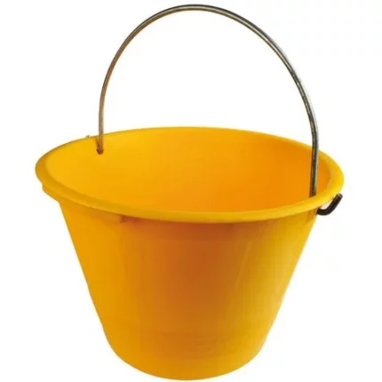SECCHIO PVC C/ARCO GIALLO