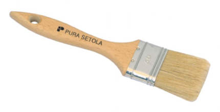PENNELLESSE TRIPLE MANICO LEGNO MM 40