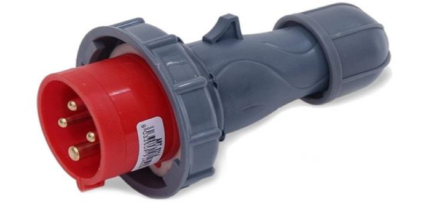 SPINA CEE ROSSA DIRITTA EASY 3P+T 16A IP 44 380 VART.8214