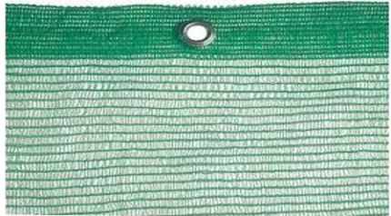 RETE PER PONTEGGI VERDE CM 180 X 10 STUOIA MQ 18CON "OCCHIELLO"