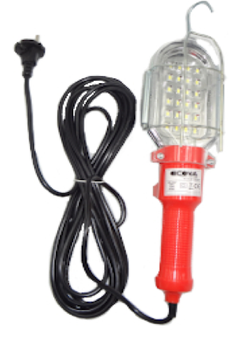 LAMPADA PORTATILE LED DA OFFICINA MAX 4,8W-400 LMCAVO L. 5 M SPINA TEDESCA ART. 21664