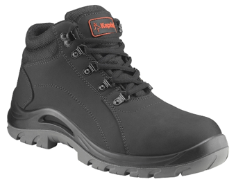 SCARPA ANTINFORTUNISTICA ALTA " KAPRIOL " S3-SRC " KANSAS " VERDE NABUK SINTETICO + NYLON