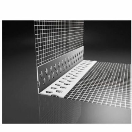 PARASPIGOLO PLASTICA PVC 22X22X2,5 C/RETE 12X8 CM.FIB.ETAG 004 145 GR